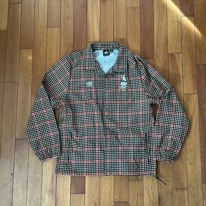 Rowing Blazers x Umbro Windbreaker in Gunclub Check